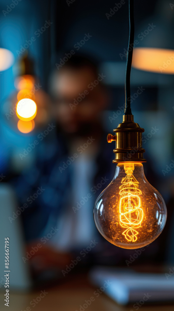 A man is sitting at a desk with a laptop