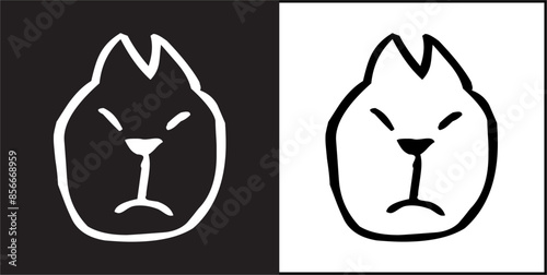 IIlustration Vector graphics of Sakabe Animal icon