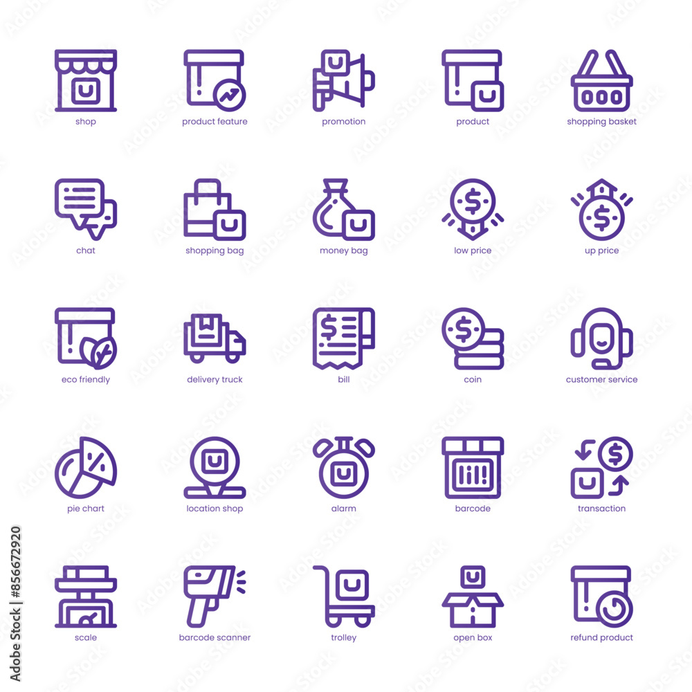 Product Features icon pack for your website, mobile, presentation, and logo design. Product Features icon basic line gradient design. Vector graphics illustration and editable stroke. Product Features icon pack for your website, mobile, presentation, and logo design. Product Features icon basic line gradient design. Vector graphics illustration and editable stroke.