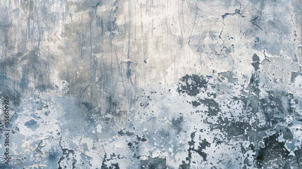 Texture Background of Grey Colored Concrete Wall with Space for Text