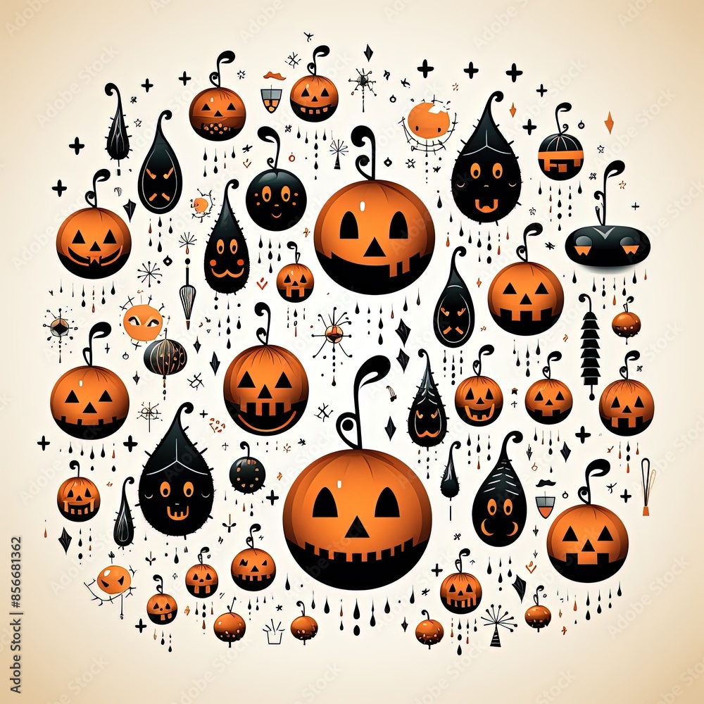 halloween background with pumpkin halloween background with pumpkin