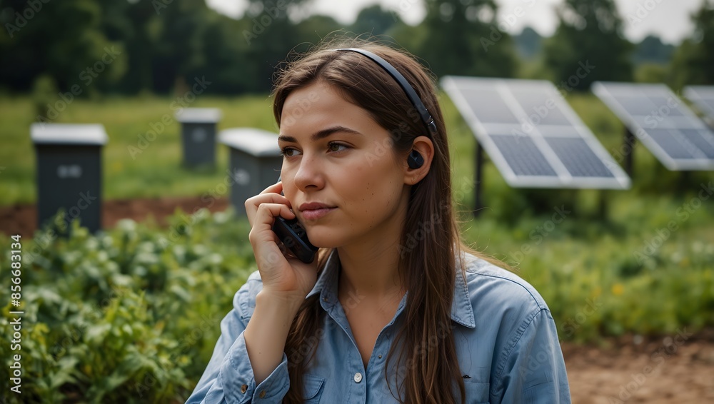 A society where everyone uses airphones powered by solar energy and discuss its environmental impact ai_geneated A society where everyone uses airphones powered by solar energy and discuss its environmental impact ai_geneated