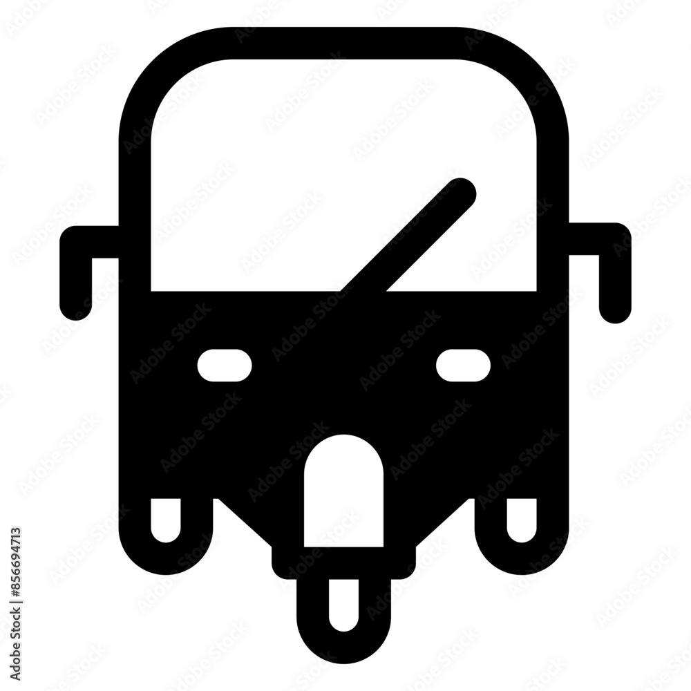 bajaj glyph icon vector illustration isolated on white background bajaj glyph icon vector illustration isolated on white background