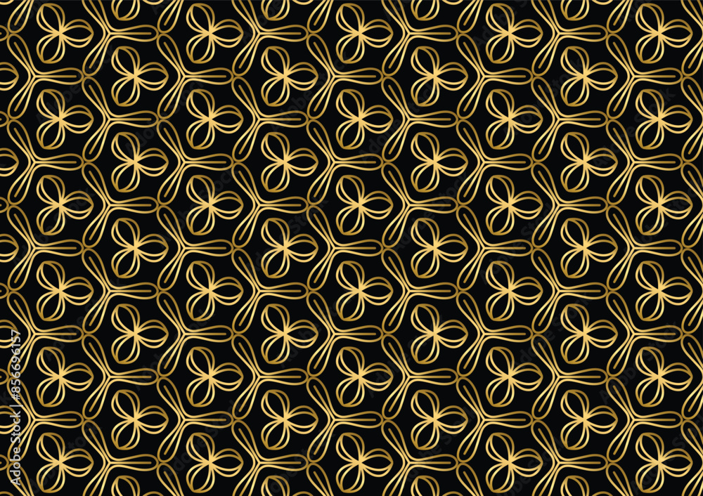 Gold line premium luxury pattern background Gold line premium luxury pattern background