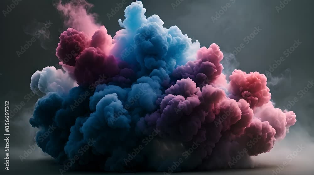 red and blue smoke explosion background red and blue smoke explosion background