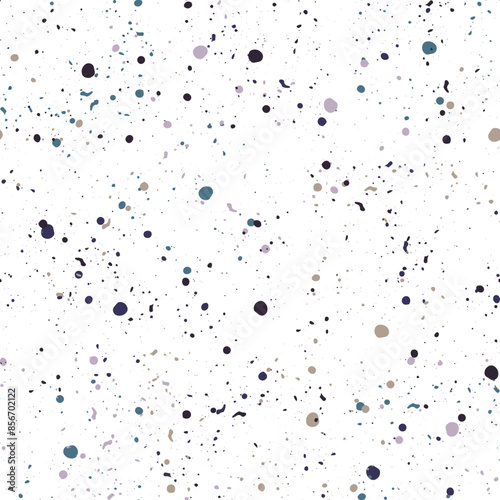 Color red circle. chaotic pattern circle. Seamless pattern. Seamless texture with color dots. Vector illustration