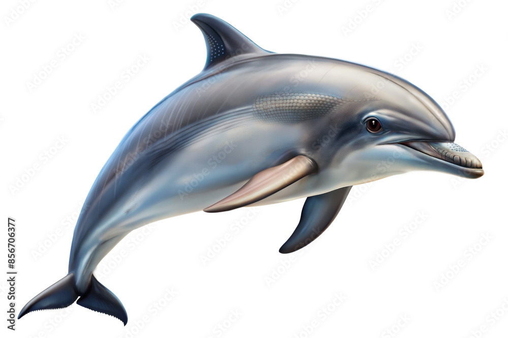 Fototapeta premium dolphin on a transparent background