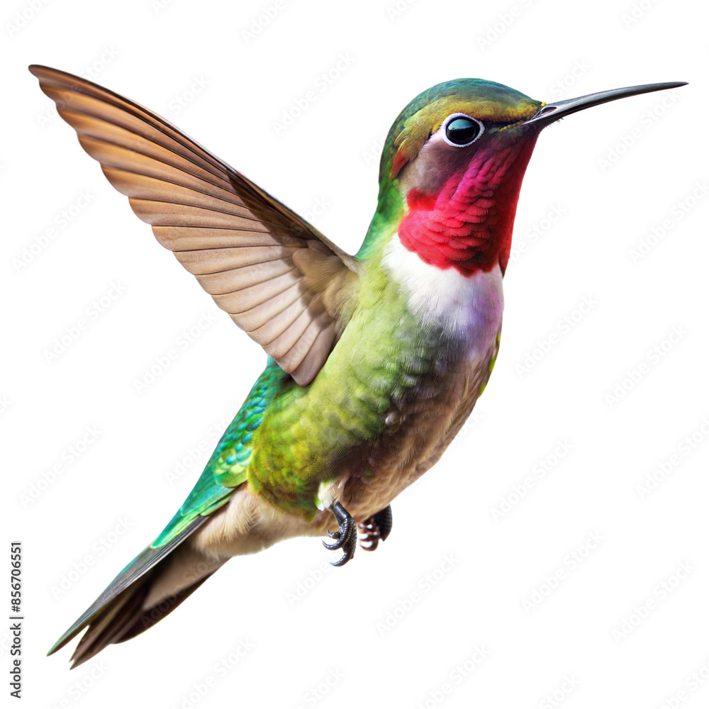 Obraz premium hummingbird on a transparent background
