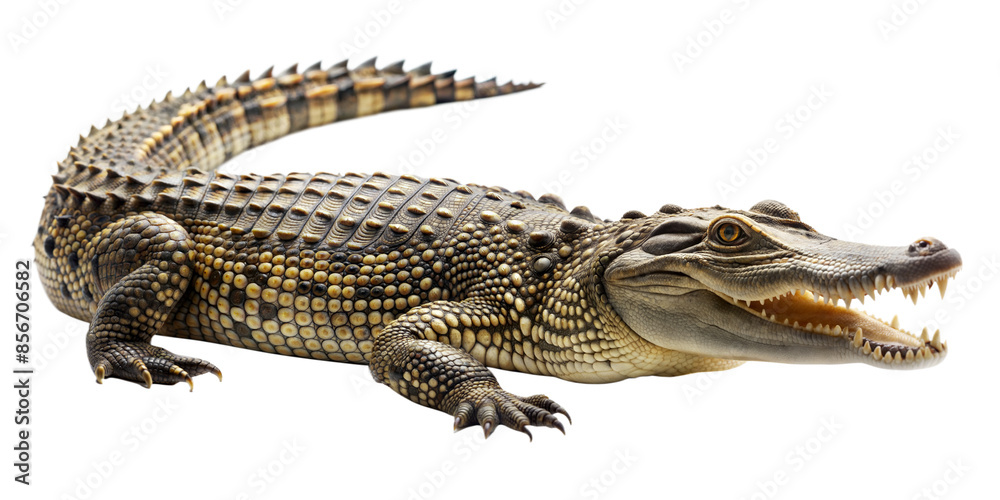 crocodile on a transparent background crocodile on a transparent background