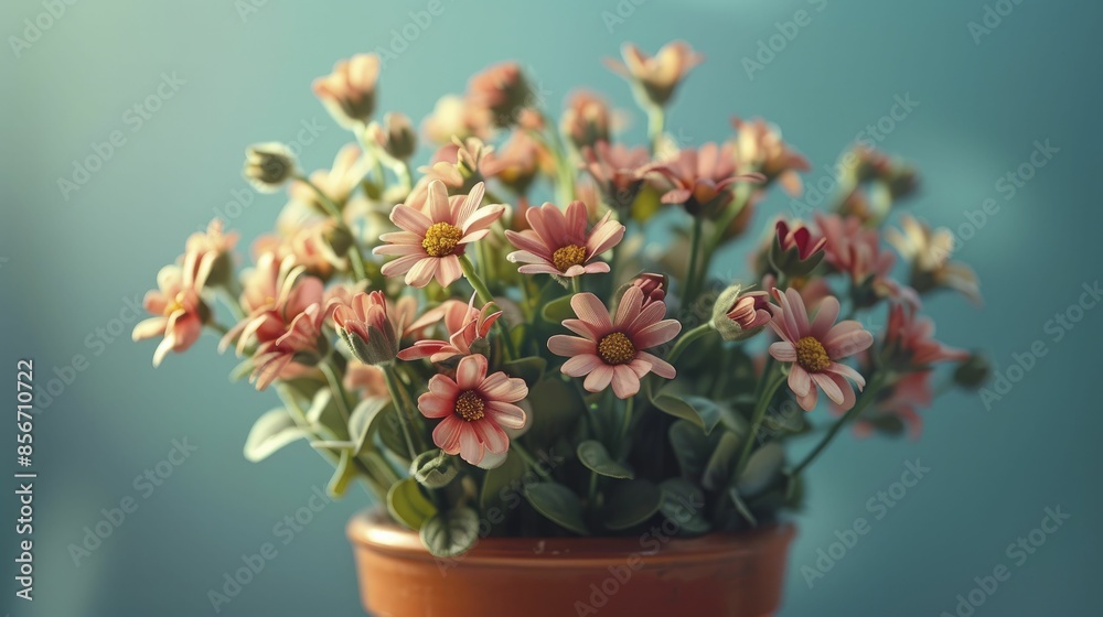 Money flowers in a pot highlight the growth potential of smart investments, turning capital into flourishing assets.