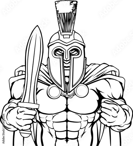 A Spartan or Trojan warrior...