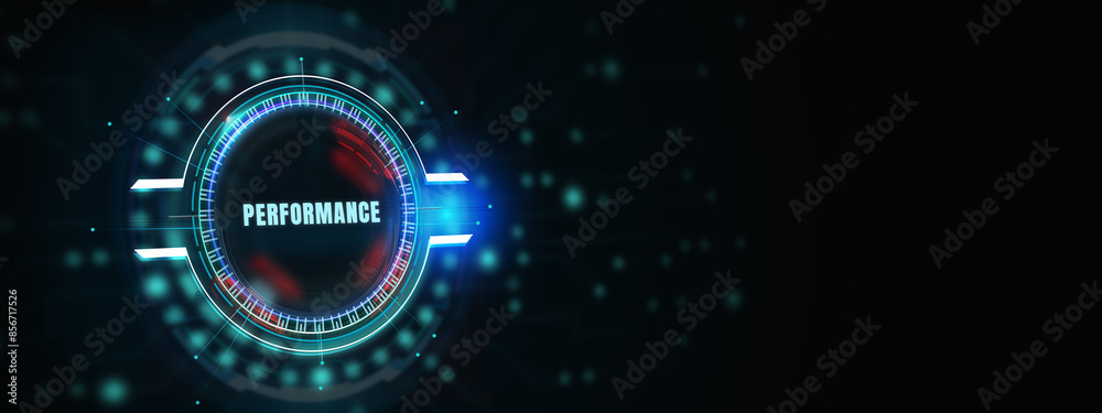 KPI key performance indicator increase optimization business and industrial process. 3d illustration KPI key performance indicator increase optimization business and industrial process. 3d illustration