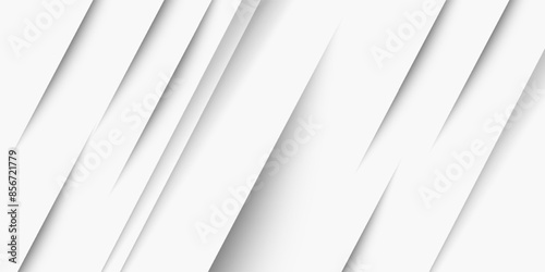 White and grey 3d modern abstract background with polygonal texture. Soft gray wide abstract banner. arts