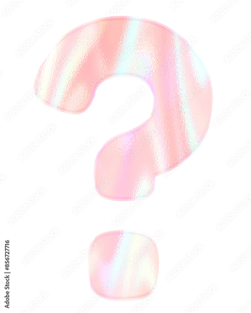Question mark sign sticker png pastel holographic Question mark sign sticker png pastel holographic