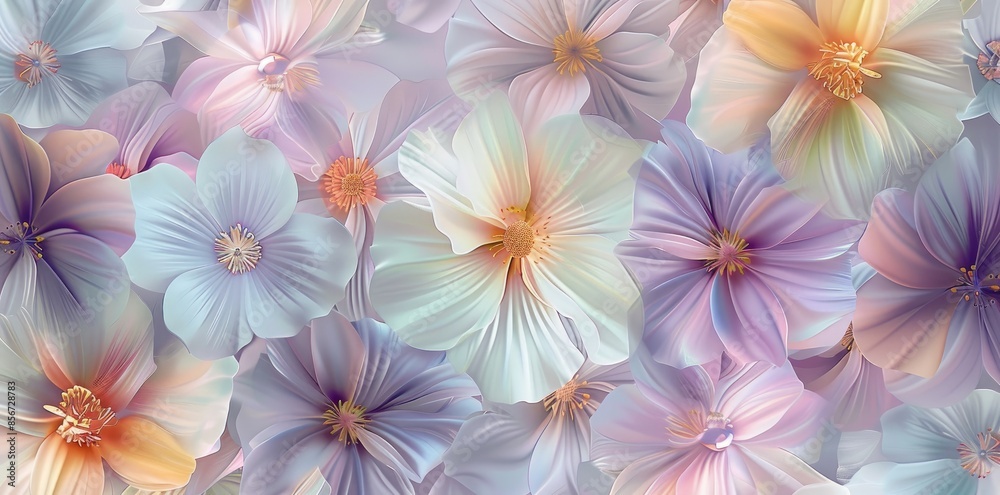 A stunning display of vibrant hydrangea flowers in full bloom creating a visually captivating and colorful image with plenty of copy space A stunning display of vibrant hydrangea flowers in full bloom creating a visually captivating and colorful image with plenty of copy space
