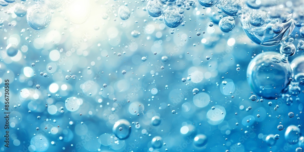 custom made wallpaper toronto digitalA close-up of underwater bubbles rising towards the surface, capturing the light and creating a mesmerizing, sparkling effect.