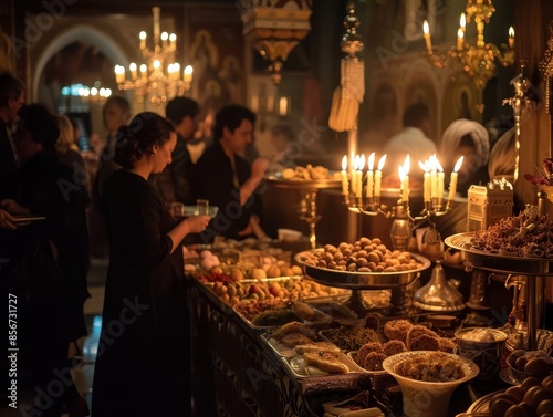 Vibrant Celebrations of Orthodox Easter in Greece: Capturing the Essence of midnight mass and Traditional Foods
