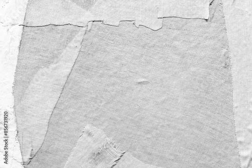 Foto White paper mache surface, a composite material background