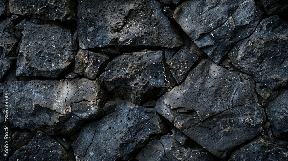 Dramatic Textured Old Rock Wall Background Dramatic Textured Old Rock Wall Background