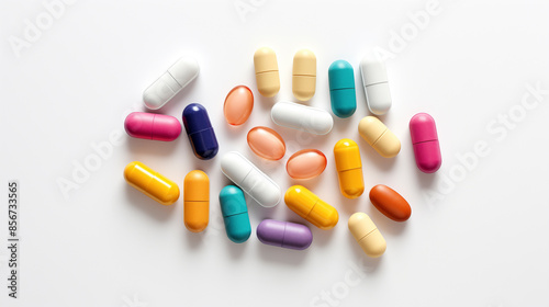 A Spectrum of Pills on White