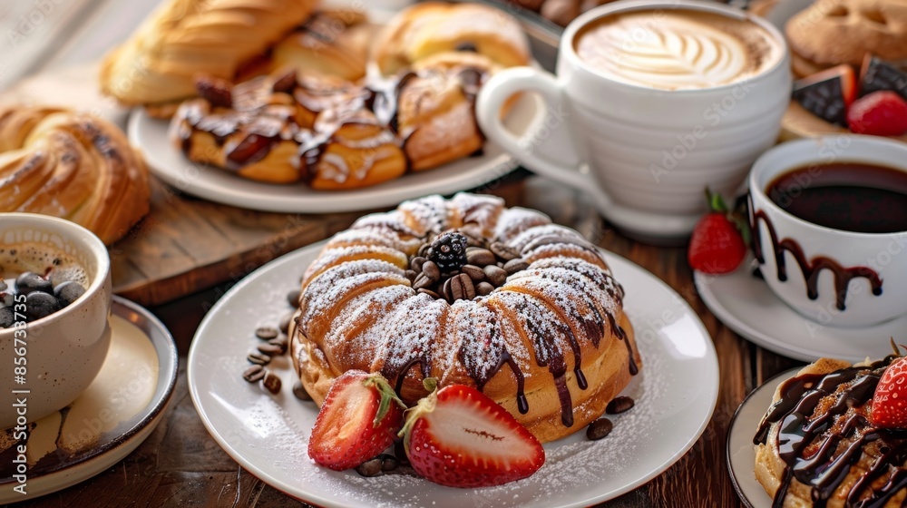 Discover a new side of your morning routine with these exotic pastries and gourmet coffee options a feast for the eyes and taste buds. Discover a new side of your morning routine with these exotic pastries and gourmet coffee options a feast for the eyes and taste buds.