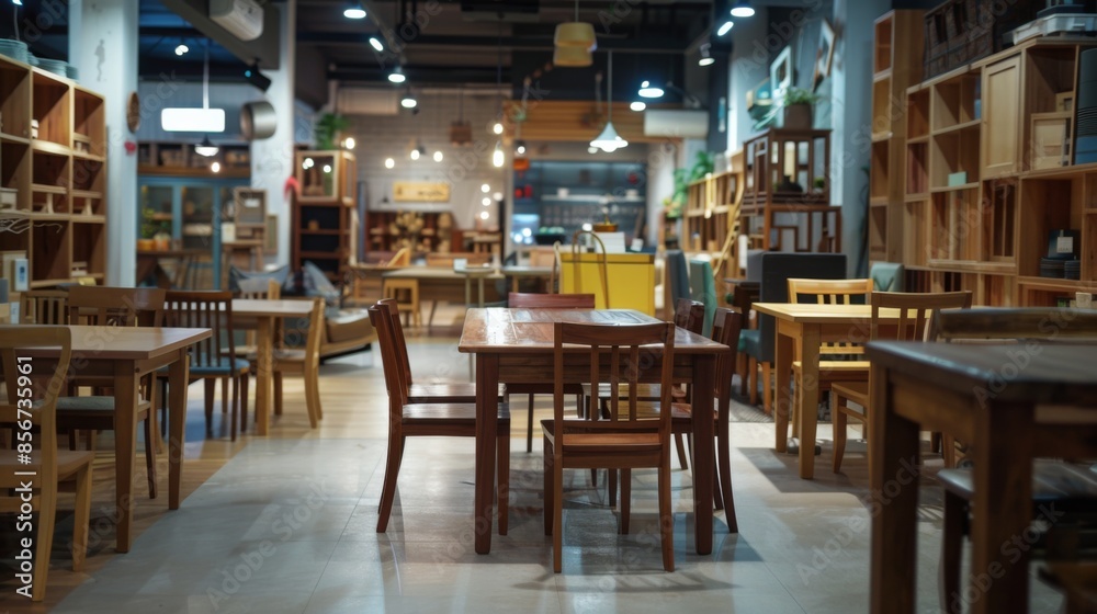 A store selling furniture for home or office needs A store selling furniture for home or office needs