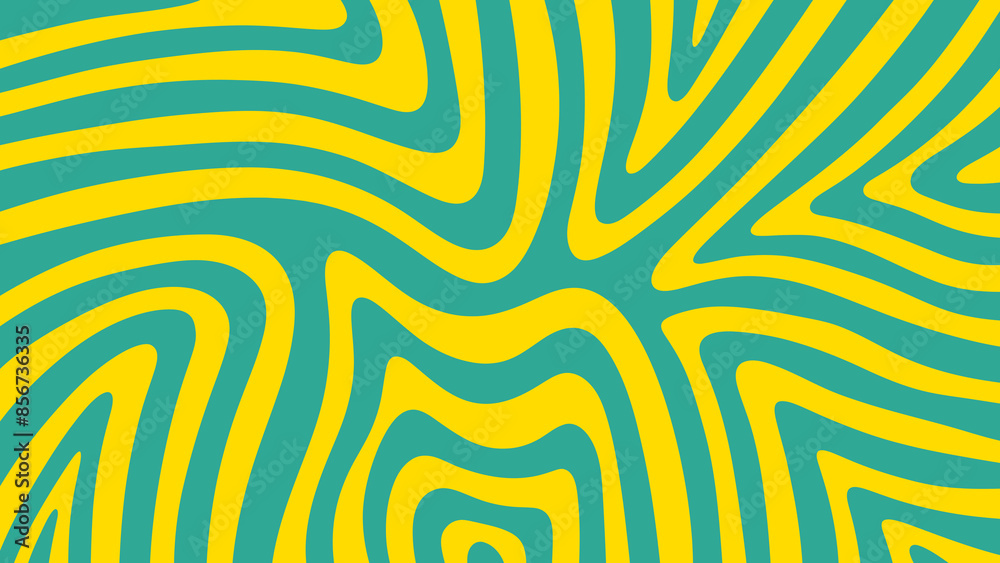 abstract background with green and yellow lines abstract background with green and yellow lines