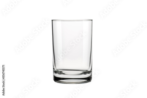 Wallpaper Mural A Crystal Clear Glass Awaits Its Contents on a Clear PNG or White Background. Torontodigital.ca