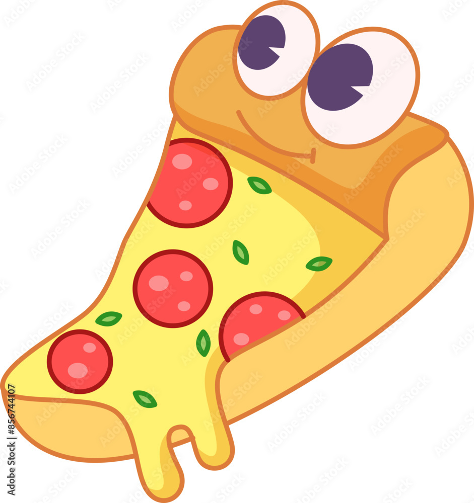 Funny Element Flat Sticker Design Funny Element Flat Sticker Design