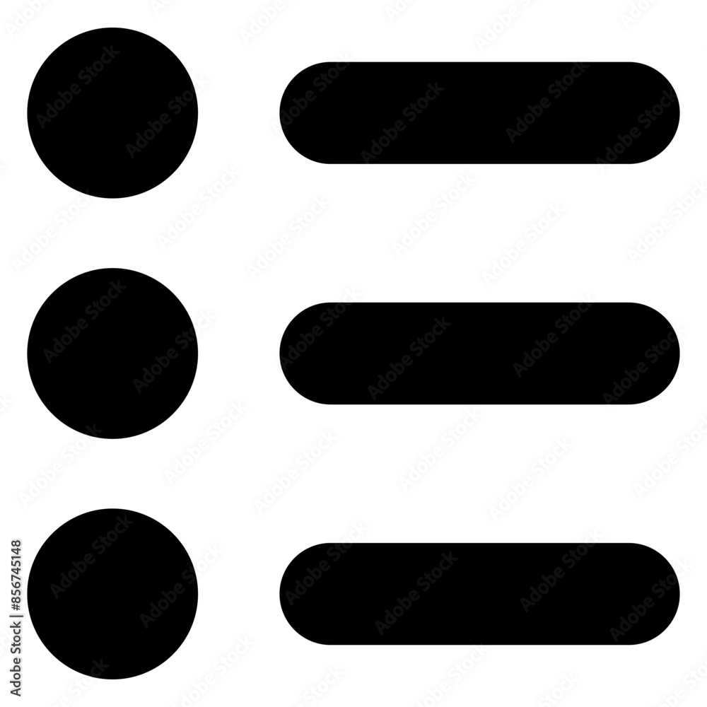 list glyph icon vector illustration isolated on white background list glyph icon vector illustration isolated on white background