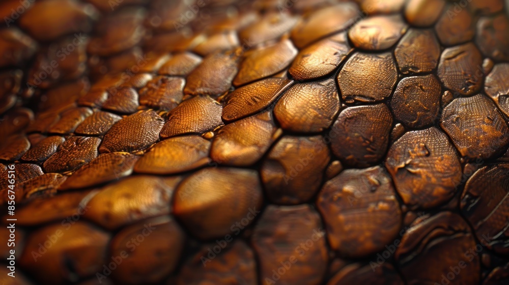 Close-Up of Reptile Skin Texture Close-Up of Reptile Skin Texture