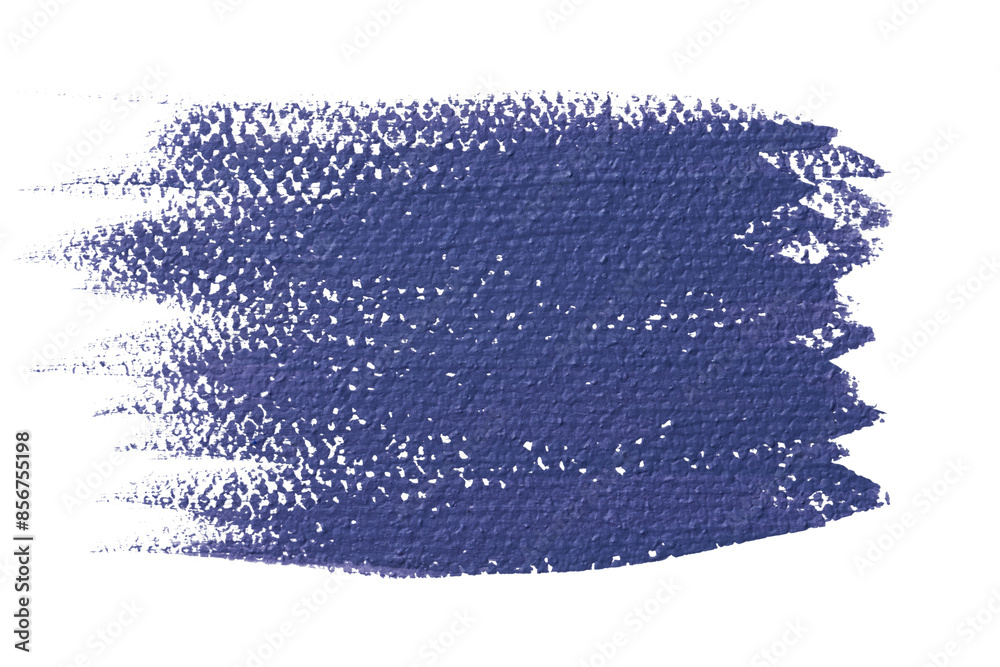 Fototapeta premium Blue brush stroke png, journal sticker, collage element, transparent background