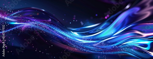 Abstract digital background for technological processes, neural networks, artificial intelligence, digital storage, sound and graphics, science, and education.