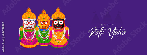 Jagannath Rath Yatra Social Media Poster, Banner, Web Banner , Print Design