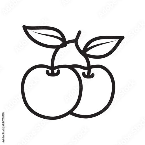 cheery icon design vector template