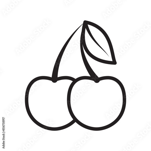 cheery icon design vector template