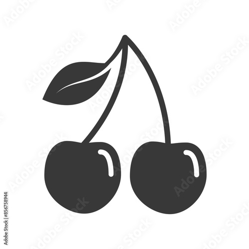 cheery icon design vector template