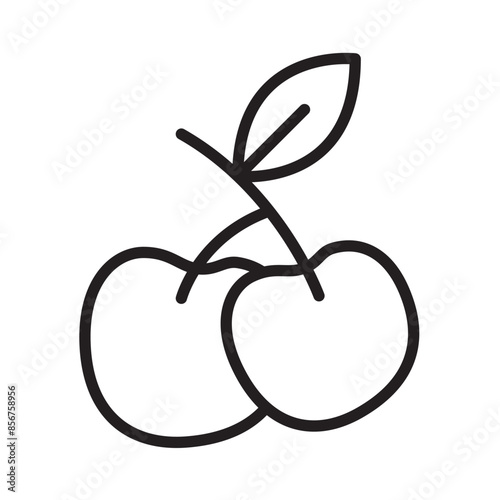 cheery icon design vector template