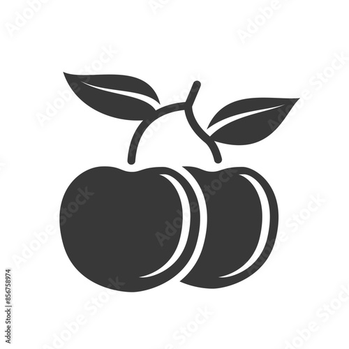 cheery icon design vector template