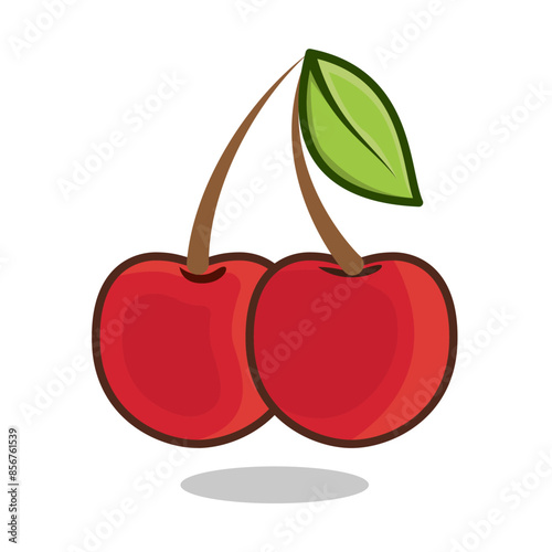 cheery icon design vector template