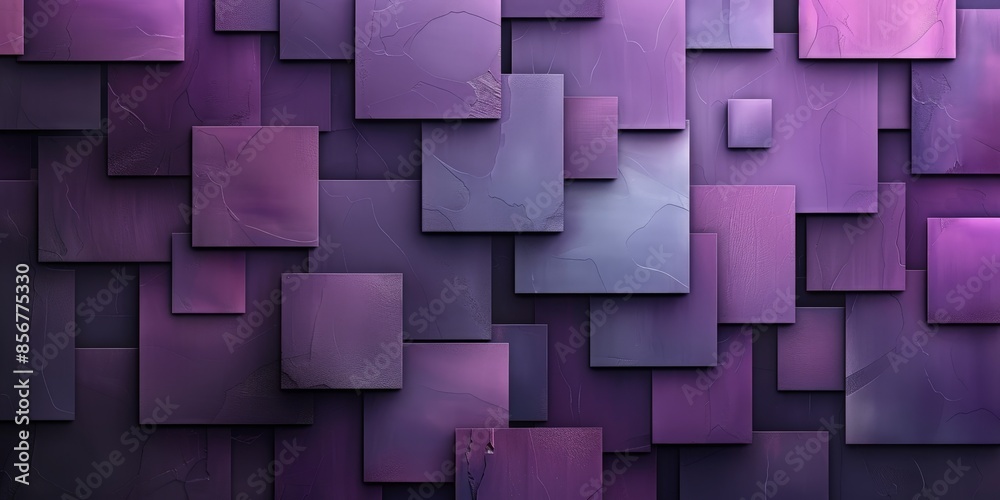 Purple Abstract Geometric Pattern Purple Abstract Geometric Pattern