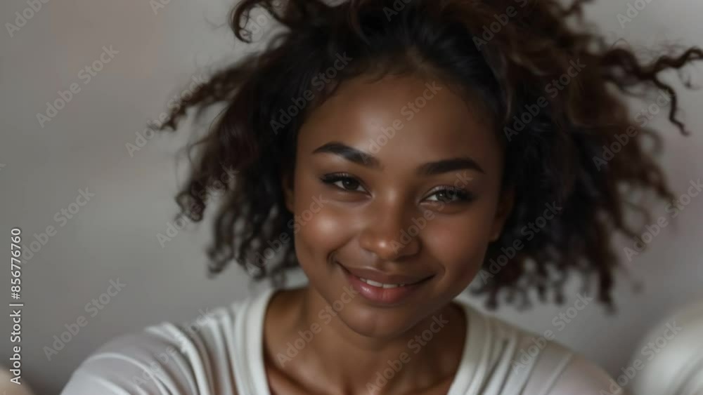 Diversity of ethnicity and gender, portraits of people of different genders and races transform into each other. Animation loop 4k