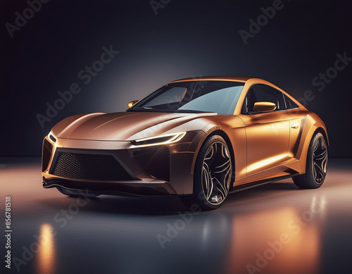 Car on the Road: Perfect for Any Automotive Use