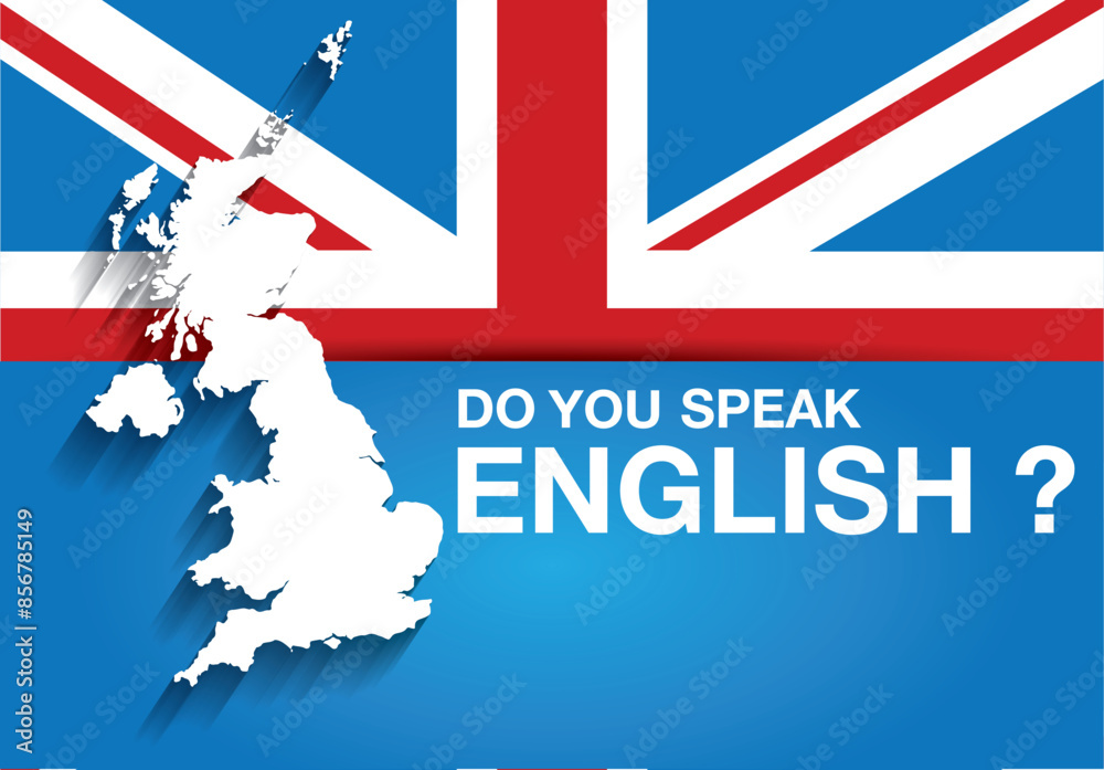 Naklejka premium do you speak english