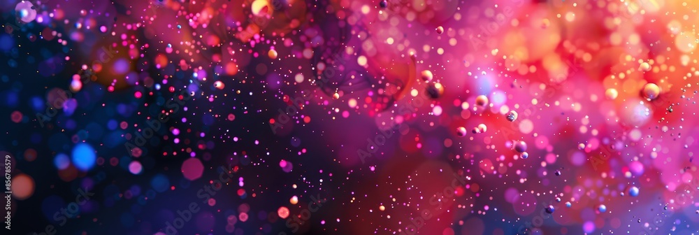 Abstract Digital Art with Vibrant Colors and Bokeh Effect - A vibrant abstract digital artwork featuring colorful bokeh lights and particles, creating a dynamic visual effect. Abstract Digital Art with Vibrant Colors and Bokeh Effect - A vibrant abstract digital artwork featuring colorful bokeh lights and particles, creating a dynamic visual effect.