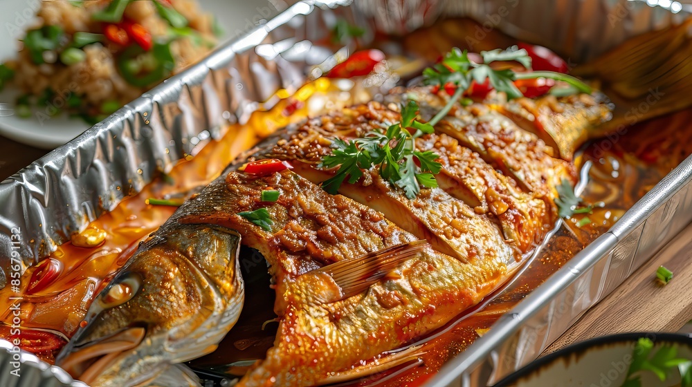 Steamed Fish With Garlic And Chili Steamed Fish With Garlic And Chili