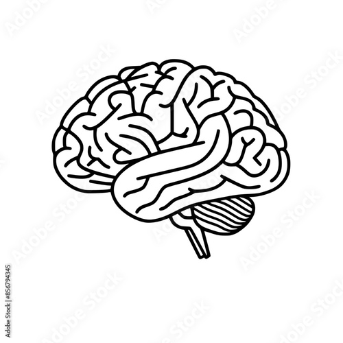 Brain SVG, Human Brain Svg,