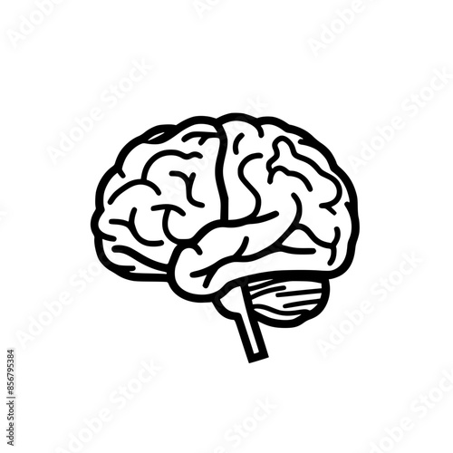 Brain SVG, Human Brain Svg, Brain Clipart, Mind Svg, Brain vector,