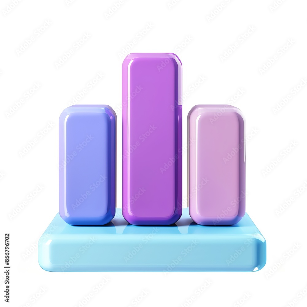 Illustration of geomatric figure in the style of 3d icon. Generative ai. Illustration of geomatric figure in the style of 3d icon. Generative ai.