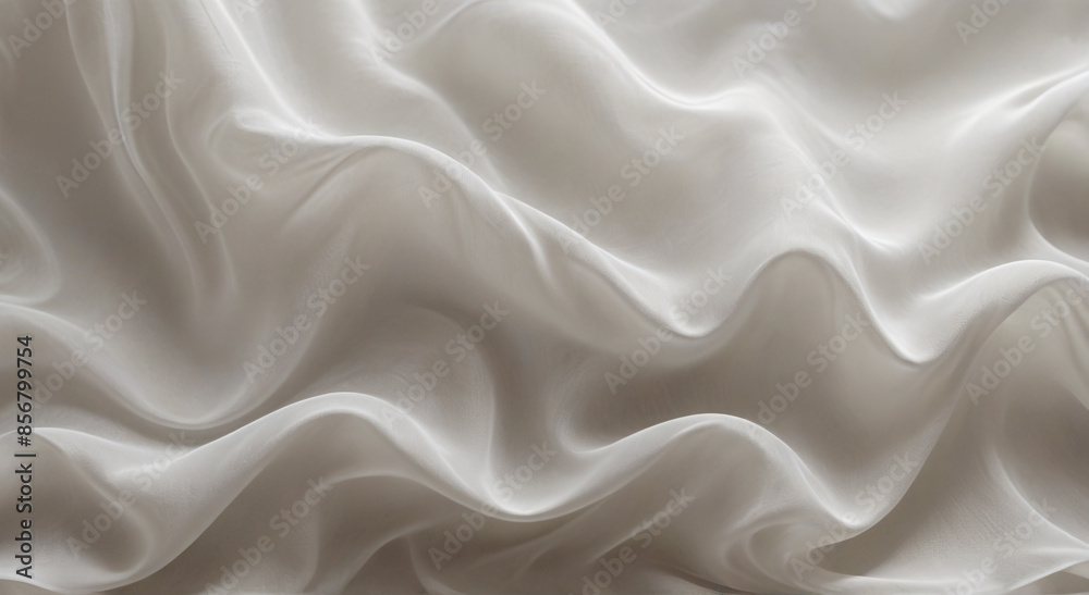 Obraz premium white silk background